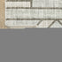 8' X 11' Gray And Ivory Geometric Power Loom Area Rug