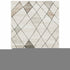 8' X 11' Beige And Gray Geometric Area Rug