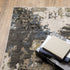 8' X 11' Gray And Green Abstract Area Rug