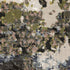 8' X 11' Gray And Green Abstract Area Rug