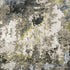 8' X 11' Gray And Green Abstract Area Rug
