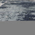 8' X 11' Blue Gray And Black Abstract Area Rug