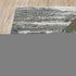8' X 11' Blue Grey Beige And Brown Abstract Power Loom Stain Resistant Area Rug