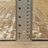 8' X 11' Gold And Beige Abstract Area Rug