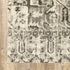 8' X 11' Grey Ivory And Brown Oriental Power Loom Stain Resistant Area Rug