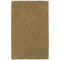 8' X 11' Rich Gold Shag Tufted Handmade Stain Resistant Area Rug