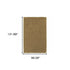 8' X 11' Rich Gold Shag Tufted Handmade Stain Resistant Area Rug