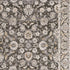 8' X 11' Grey And Ivory Oriental Power Loom Stain Resistant Area Rug With Fringe