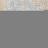 8' Blue And Red Oriental Hand Loomed Distressed Runner Rug With Fringe