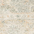 8' Gray And Beige Oriental Hand Loomed Distressed Runner Rug With Fringe