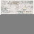 9' X 12' Beige And Gray Abstract Distressed Area Rug