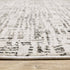 8' X 11' Ivory And Gray Abstract Area Rug