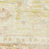 8' X 10' Orange And Blue Abstract Distressed Area Rug