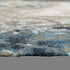 8' X 10' Blue And Beige Abstract Area Rug