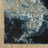 8' X 10' Blue And Beige Abstract Area Rug