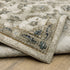 7' X 9' Beige And Gold Oriental Distressed Area Rug