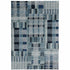 9' X 12' Blue Geometric Power Loom Area Rug