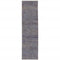 8' Blue And Ivory Runner Rug