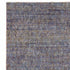 8' Blue And Ivory Runner Rug
