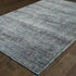 9' X 12' Blue and Gray Power Loom Area Rug