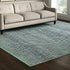 9' X 12' Blue and Gray Power Loom Area Rug
