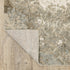 8' X 11' Gray and Ivory Abstract Power Loom Area Rug
