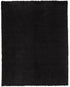 5' X 8' Black Shag Tufted Handmade Area Rug