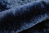 8' X 10' Blue and Black Shag Hand Tufted Area Rug