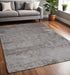 8' X 10' Gray Shag Hand Tufted Area Rug