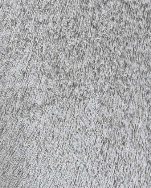 8' X 10' Gray Shag Hand Tufted Area Rug