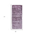 6' Purple Shag Tufted Handmade Runner Rug
