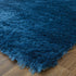 8' X 10' Blue And Green Shag Tufted Handmade Area Rug