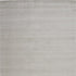 5' X 8' Gray And Silver Hand Woven Area Rug