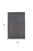 8' X 11' Brown Blue And Taupe Hand Woven Area Rug