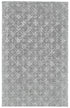 8' X 11' Gray And Silver Wool Abstract Tufted Handmade Area Rug
