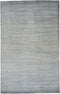 5' X 8' Blue and Gray Ombre Hand Woven Area Rug