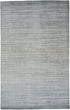 5' X 8' Blue and Gray Ombre Hand Woven Area Rug