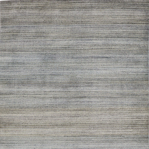 5' X 8' Blue Gray And Purple Ombre Hand Woven Area Rug