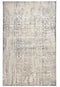 8' X 11' Gray and Ivory Abstract Area Rug