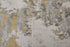 8' X 11' Ivory Gray And Gold Abstract Area Rug