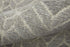 8' Gray and Ivory Round Wool Geometric Hand Tufted Area Rug