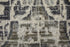8' X 10' Gray And Ivory Abstract Distressed Area Rug