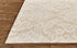 9' X 12' Tan And Ivory Wool Paisley Tufted Handmade Stain Resistant Area Rug