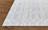 8' X 10' Blue and Ivory Wool Geometric Hand Tufted Area Rug