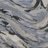 5' X 8' Blue Gray And Taupe Abstract Tufted Handmade Area Rug