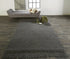 8' X 10' Tan and Ivory Wool Geometric Hand Woven Area Rug With Fringe