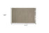 8' X 10' Tan and Ivory Wool Geometric Hand Woven Area Rug With Fringe