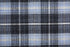 8' X 10' Black Blue And White Abstract Hand Woven Stain Resistant Area Rug