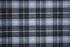 8' X 10' Black Blue And White Abstract Hand Woven Stain Resistant Area Rug