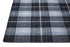 8' X 10' Black Blue And White Abstract Hand Woven Stain Resistant Area Rug